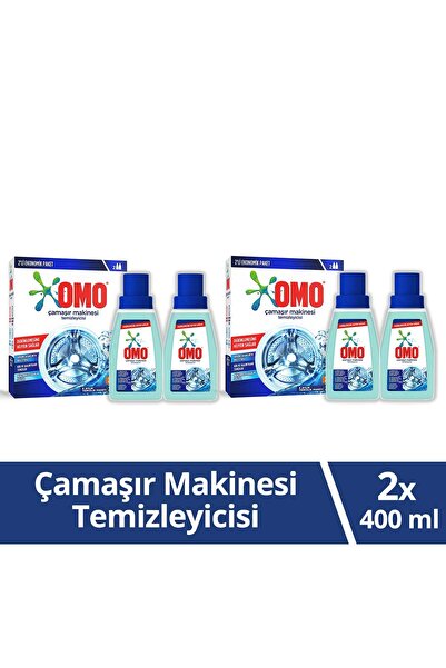 Omo Çamaşır Makinesi Temizleyicisi Çam Esintisi 400 ml 2 Adet