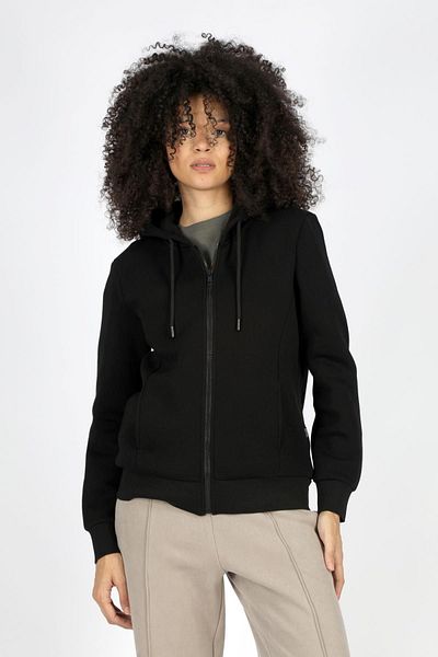 Lee Cooper Women's Zippered Sweatshirt - Black