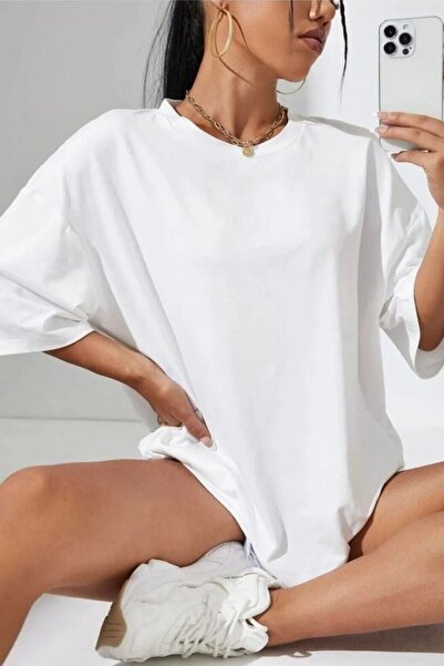 Drippy Tricou oversize pentru femei Shabby Tok - Tricou cu mânecă scurtă