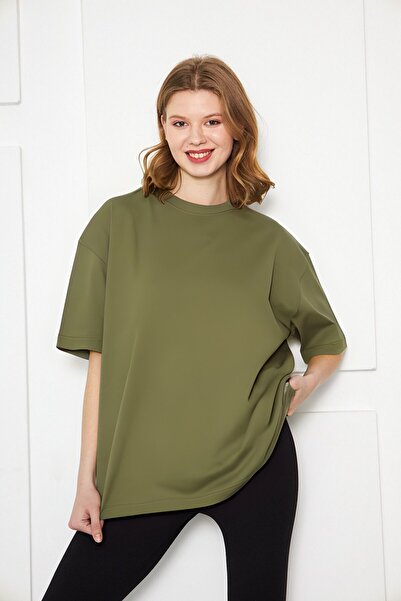 Drippy MANEȚE DE VARĂ DE BUMBAC OVERSIZE PENTRU FEMEI, Mâneci scurte, respira...