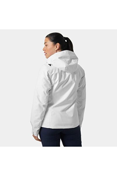Helly Hansen W Crew Hooded Midl 2.0 - Women's White Coat Hha.34447 Hha.001