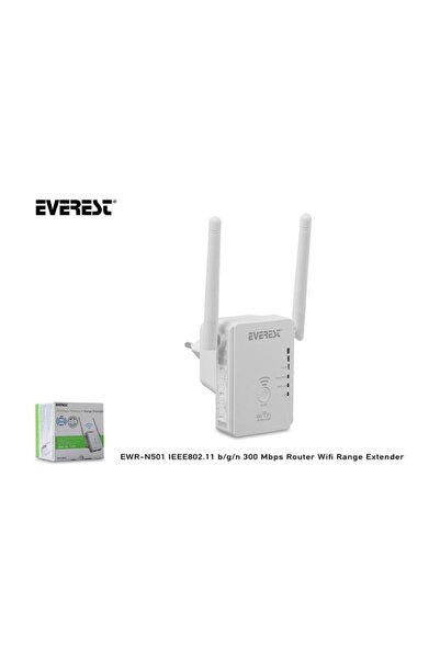 Genel Markalar Ewr-n501 Ieee802.11 B/g/n 300 Mbps Router Wifi Range Extender Sinyal Güçlendirici