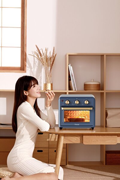 Fressi Akıllı Kore Fırını Airfryer Çok Fonksiyonlu Süre Ayarlı 13 Litre Xxxl Sıcak Hava Fritözü Af-01