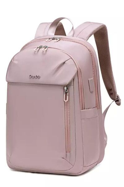 Chantria 15,6" Laptop Gözlü, Usb Girişli, Suya Dayanıklı Premium Sırt Çantası...