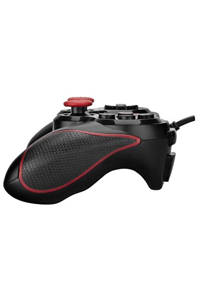 Rampage Sg-r601 Kırmızı Pc Uyumlu Kablolu Oyun Kolu Gamepad