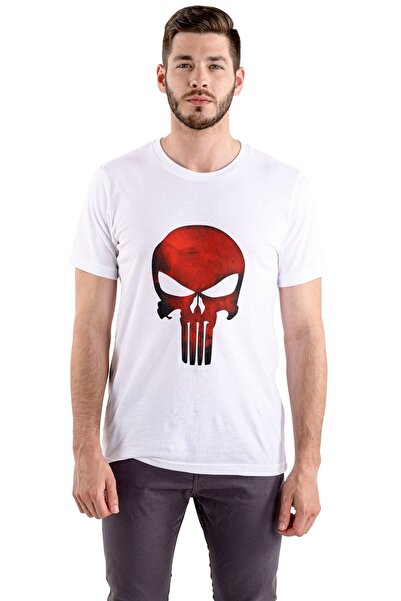 Butik Μπλουζάκι με μοτίβο κρανίου Punisher