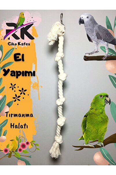 Ciko Kafes Papağan Kuş Halatı