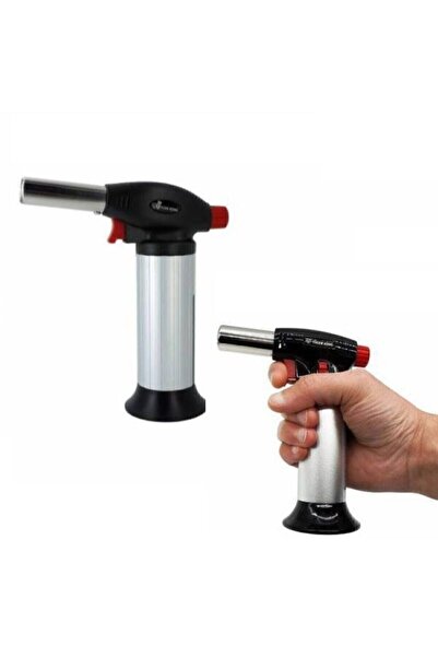 HIRDAVATÇIM06 Bs-600 Bütan Gaz Torch Pürmüz Yüksek Alevli Çakmak / Büyük Boy Pürmüs Torch Kafalı