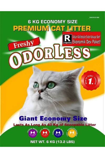 Freshy Odorless Ekstra Kristal Kedi Kumu 6 Kg