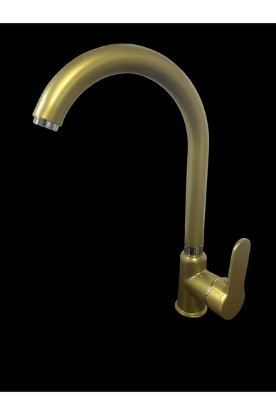 Gürol Luna Yellow Faucet Mixer - Kitchen Sink
