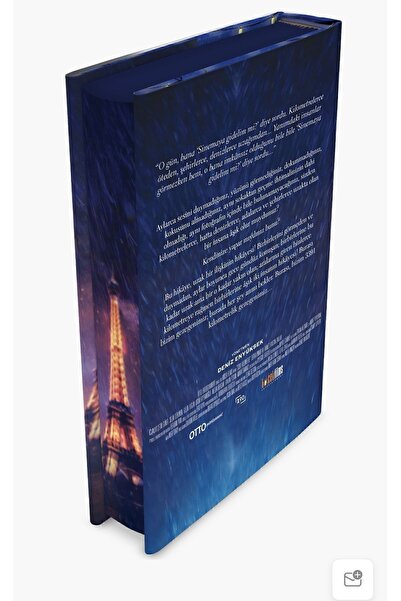 İndigo Kitap 3391 Kilometre - Film Kapağı ( Ciltli ) poster ve ayraçlı