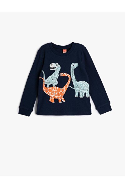 Koton Erkek Bebek Dinozorlu Tişört Tişört