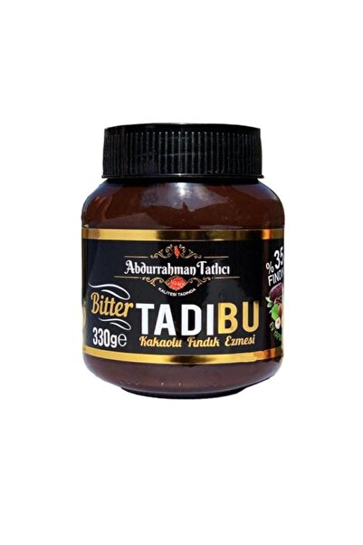 Abdurrahman Tatlıcı Tadıbu Bitter Kakaolu Fındık Ezmesi 330 Gr