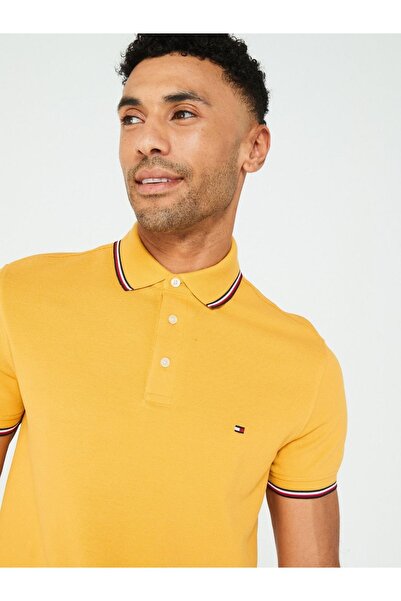 Tommy Hilfiger TIPPED SLIM - Polo yaka t-shirt