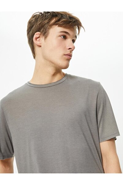 Koton Ανδρικό T-Shirt Crew Neck