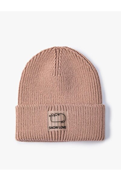 Koton Girl's Knitted Ribbed Bandana