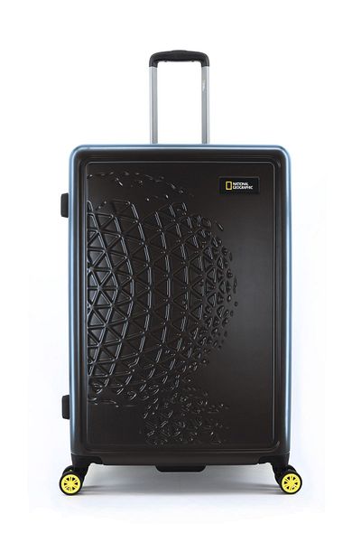 NATIONAL GEOGRAPHIC Globe Large Check-In Luggage Suitcase Khaki