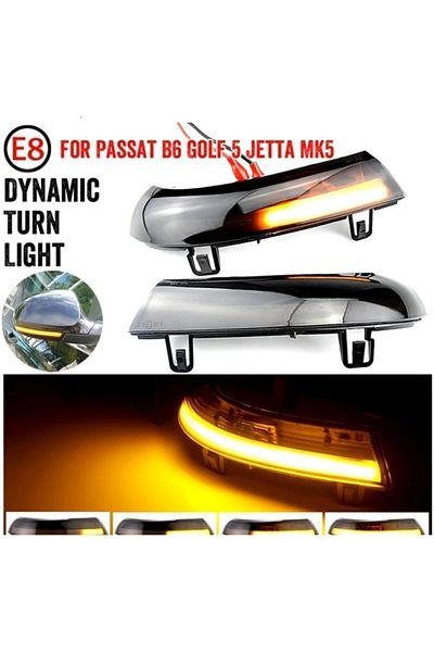China Mirror Signal Sliding Led Passat B5.5 B6 Eos Jetta Mk5 - Golf 5 Compatible