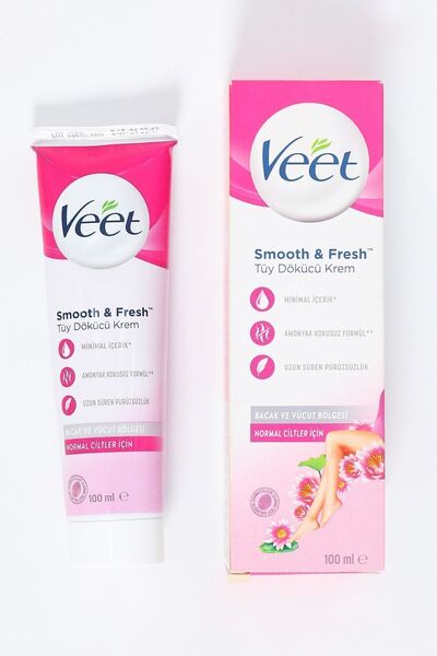 julude Veet Standart Veet Tüy Dökücü Krem Normal Ciltler Için 100 ml