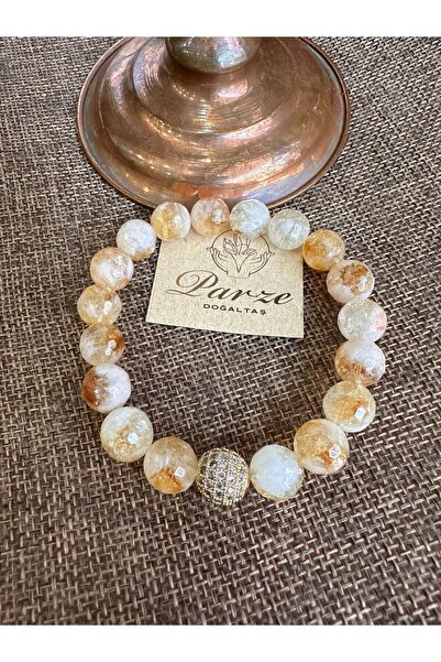 parze doğaltaş Natural Stone Citrine Bracelet