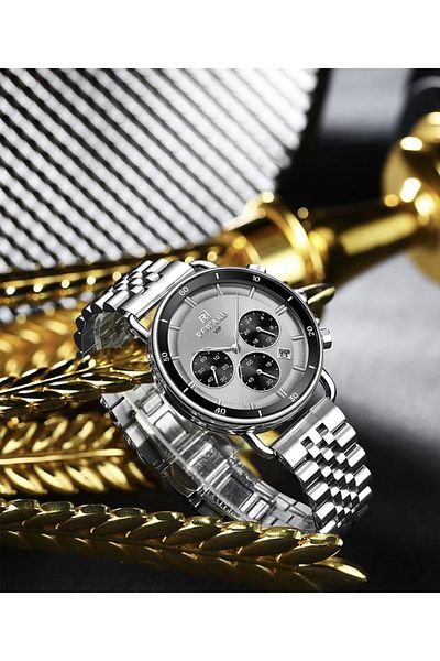 Reward Steel Men's Wristwatch