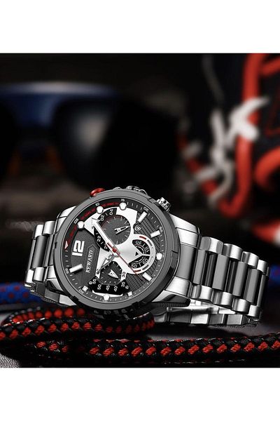 Reward Steel Men's Wristwatch