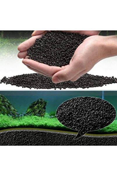 Barış bazalt doğaltaş 10 Kg Siyah Bitki Kumu.akvaryum Kumu 10 Kg
