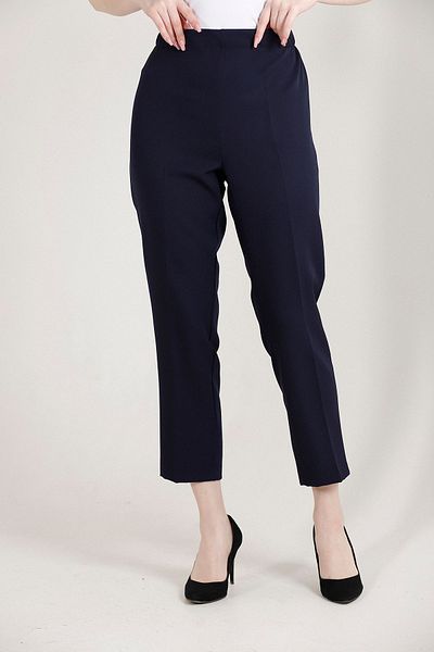 Mogi Butik Large Size Lycra Woven Trousers 3044 - Carrot Leg
