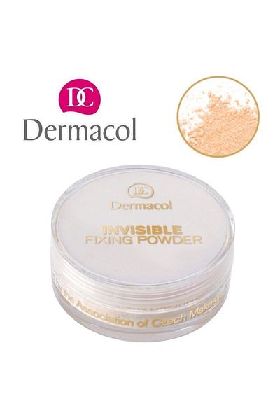 Dermacol Fixing Transparent Powder - Transparent Powder Permanent, Transparent Banana