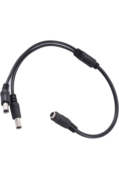 BK Teknoloji DC Güç 5.5x2.1mm 1 Dişi-2 Erkek Jack Kablo Çoklayıcı