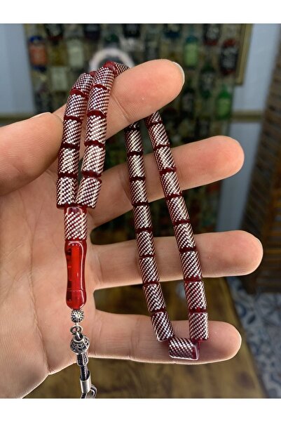 SPARKLE Özel 10 Bin Gümüş Çakım Ateş Kehribarı Ağır 925 Gümüş Püsküllü Epoksi Kabzeli Bıçak Hediyeli