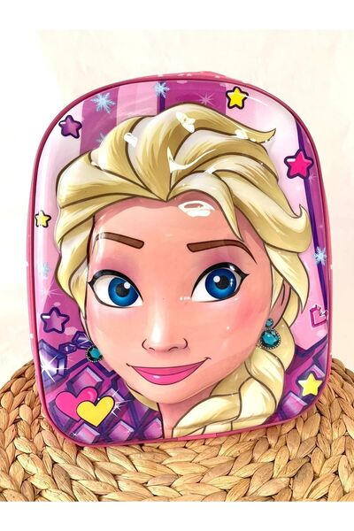 Ezem Store 5D Embossed Kindergarten Bag and Daily Use Backpack