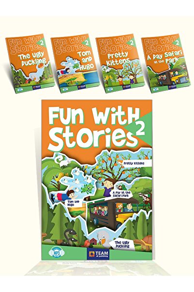 Team Elt Publishing Fun With Stories 2.Sınıf Hikaye Kitabı (4 Hikaye)
