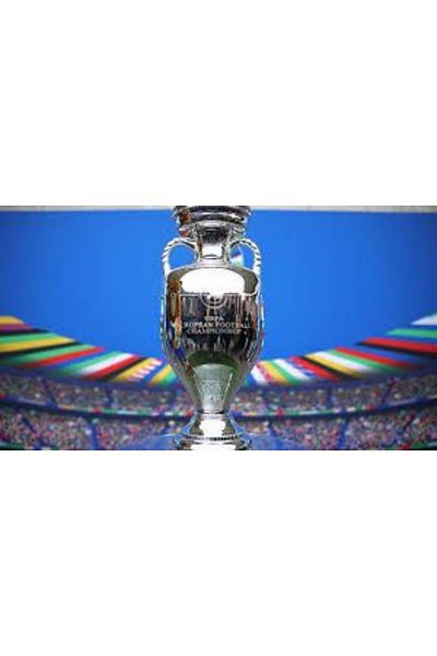 Goplast Premium Κύπελλο Euro 2024 - Ασημί Χρώμα, Πραγματικό Μέγεθος 1 κιλό
