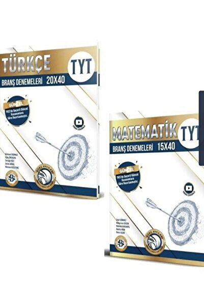 Bilgi Yayınları Bilgi Sarmalı Tyt Matematik 15x40 Branş Denemeleri Tyt 20*40 Türkçe Branş Deneme