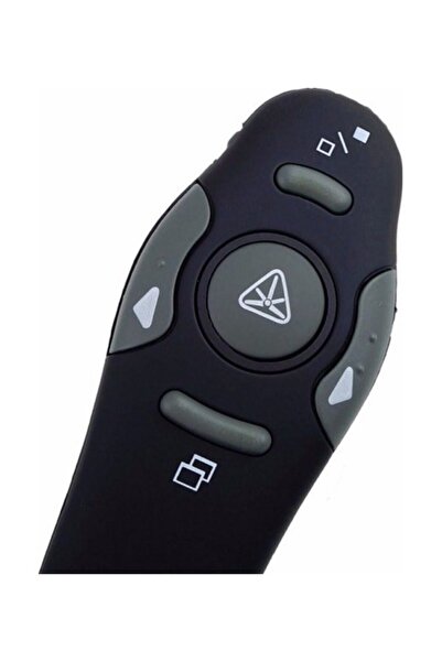 Genel Markalar Kablosuz Sunum Kumandası Lazer Sunum Kalemi Wireless Presenter 15 mt Çekim Mesafe