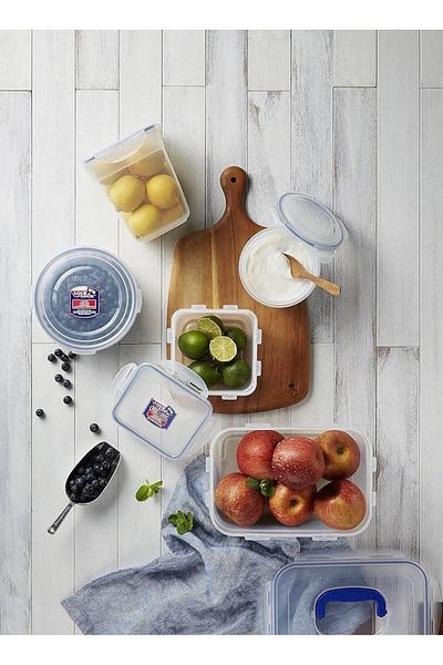 Lock & Lock Durable Plastic Food Container, 870 ml Capacity