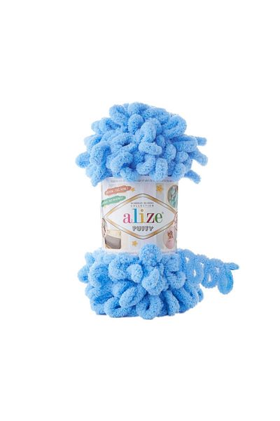 Alize 287 Fire de tricotat manual umflat Baby Blue