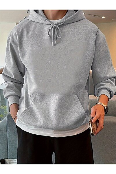 MODAVİBE Hanorac supradimensionat unisex cu glugă pentru bărbați și femei - o...