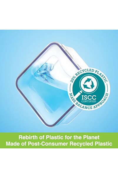 Lock & Lock Container Food Two Pieces Set _ Beige Cap