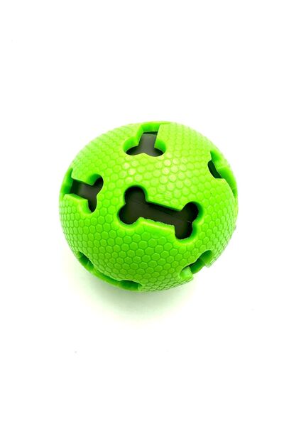 Tasma Market Kemik ve Pati Desenli Sesli Premium Köpek Oyun Topu Seti 3'lü