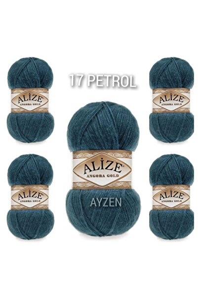Alize Ayzen Home Angora Χειροποίητο Πλεκτό Σχοινί 5 Συσκευασία