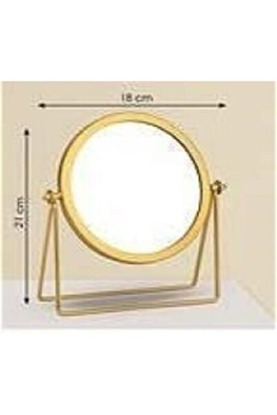 Naturalove Metal Gold Makyaj Ayna