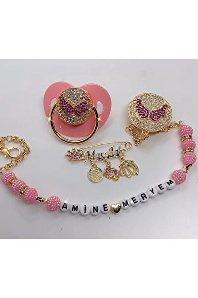 Bygulsahozdemir Zirkon Taş Emzik Seti