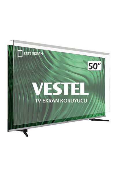 Vestel 50QA9701 TV EKRAN KORUYUCU 50" inç 127 Ekran Uydu Alıcılı 4K Ultra HD ...