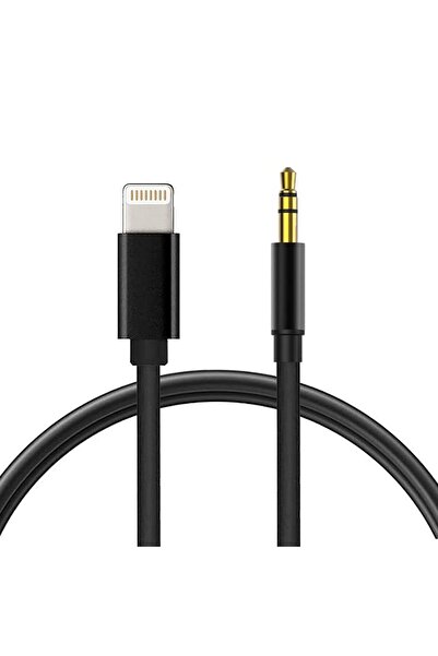 Wevox iPhone 6S/7/8 Plus/XS/11/12/13 Mini/14 Pro Max Uyumlu Aux Kablosu Lightning To 3.5mm Jack Çevirici
