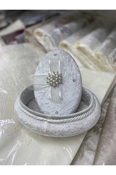 HMZ Velvet Oval Rosary - Dowry, Gift and Bundle Design