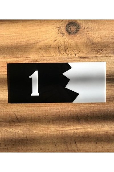 Amorf Design Decorative Plexi Door Number