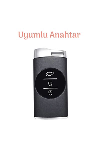 emii auto spare parts CHERY TiGGO 7 ARRIZO 5 KEY CASE WHITE/Gray
