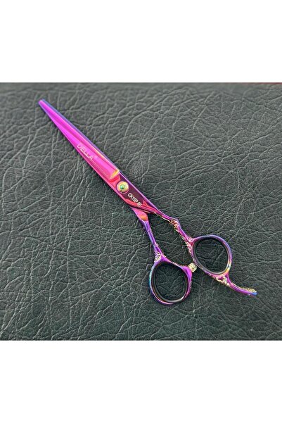 Flexstyle Della Saç Kesim Makası Berber Ve Kuaför Makası Rainbow Ck15p 6,0 Inç